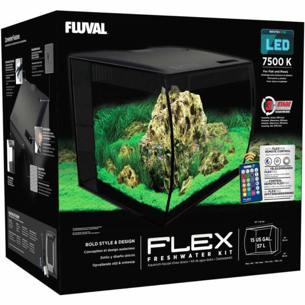 Kit de acuario Flex, 57 L