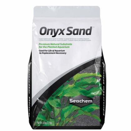 Onyx Sand™ Seachem – Arena natural de primera calidad